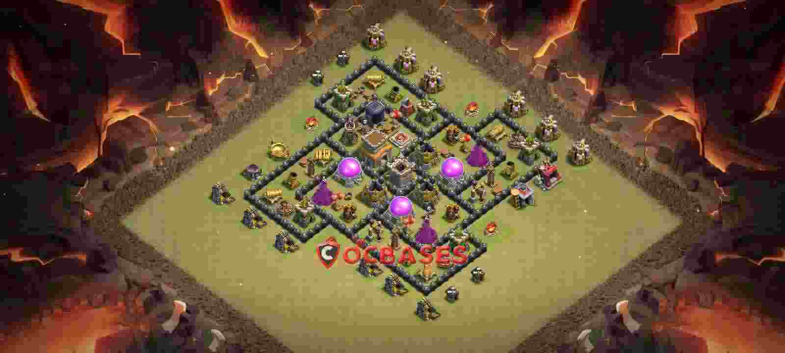 Town Hall 8 Base – Layout id: 9d62r base layout