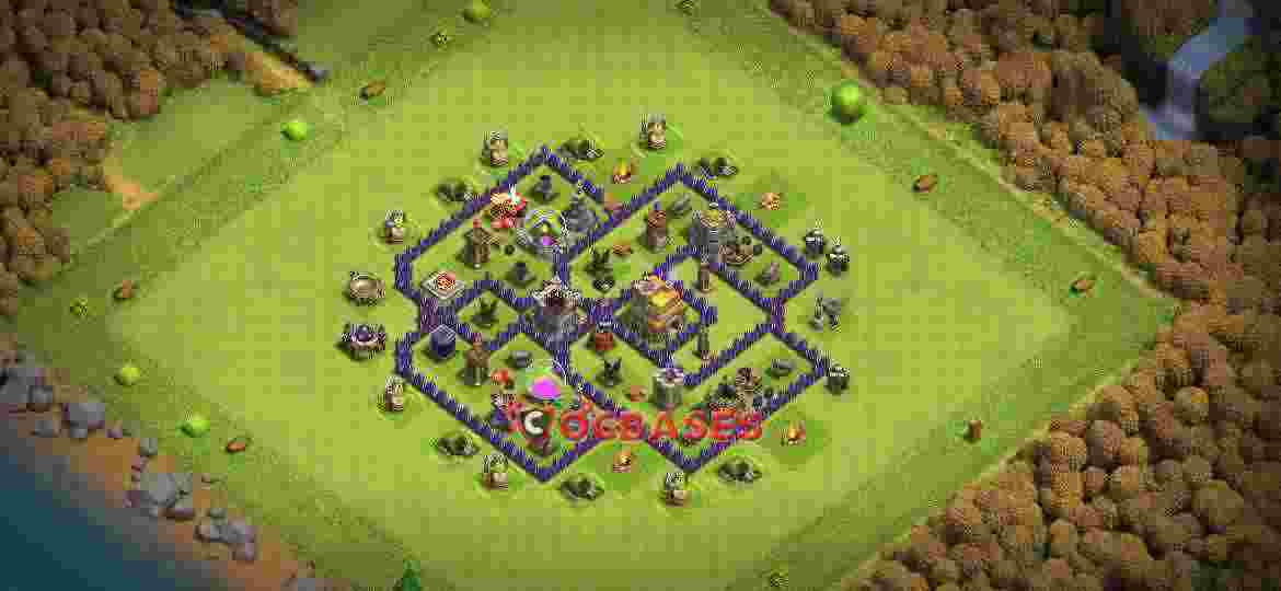 Town Hall 7 Base – Layout id: njx8e base layout