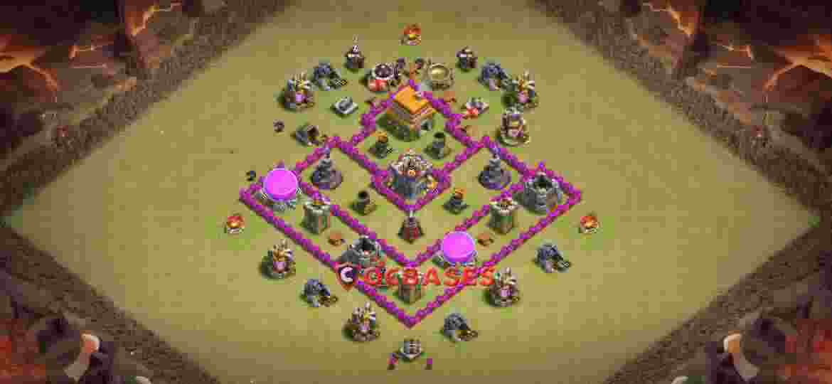 Town Hall 6 Base – Layout id: lnyc5 base layout