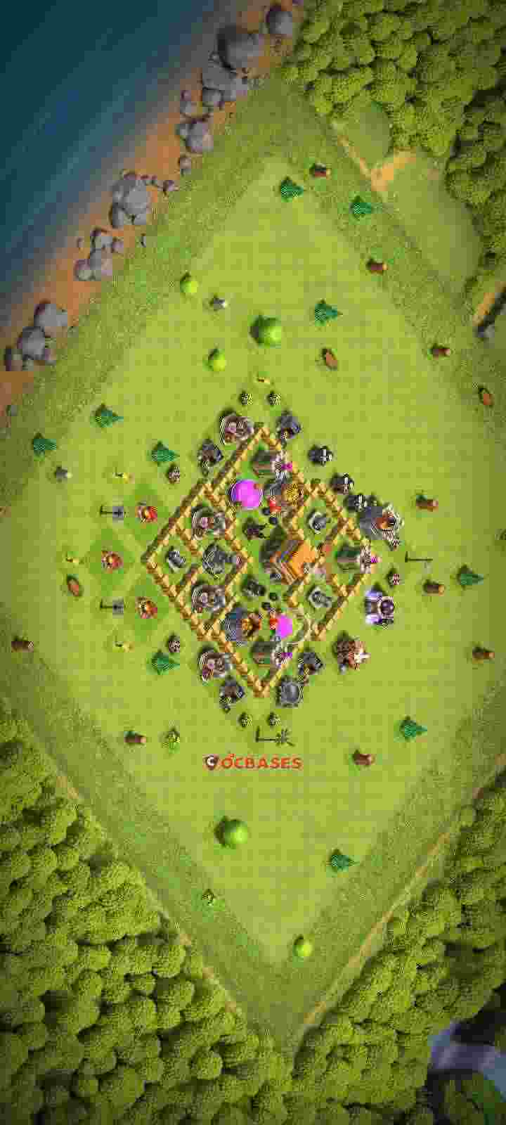 Town Hall 5 Base – Layout id: zo27m base layout