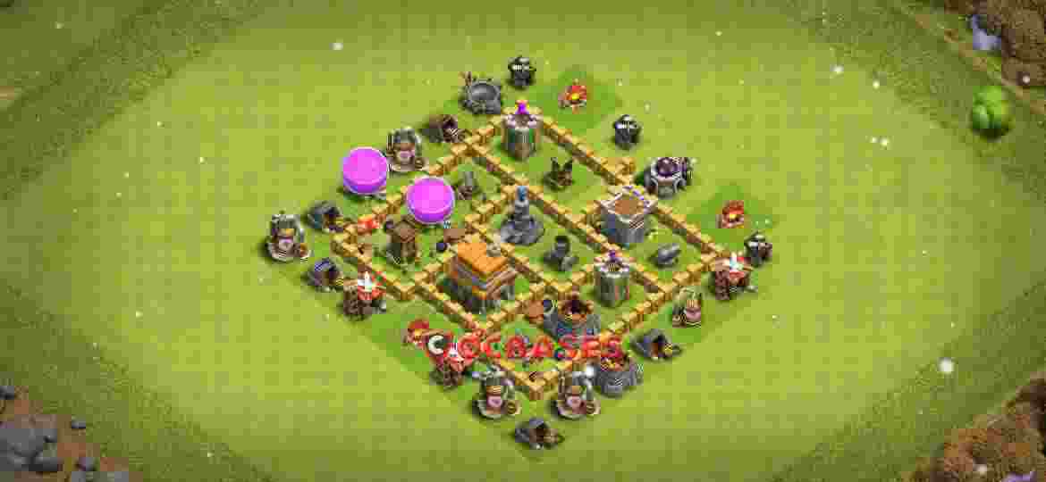 Town Hall 5 Base – Layout id: 0p3tj base layout