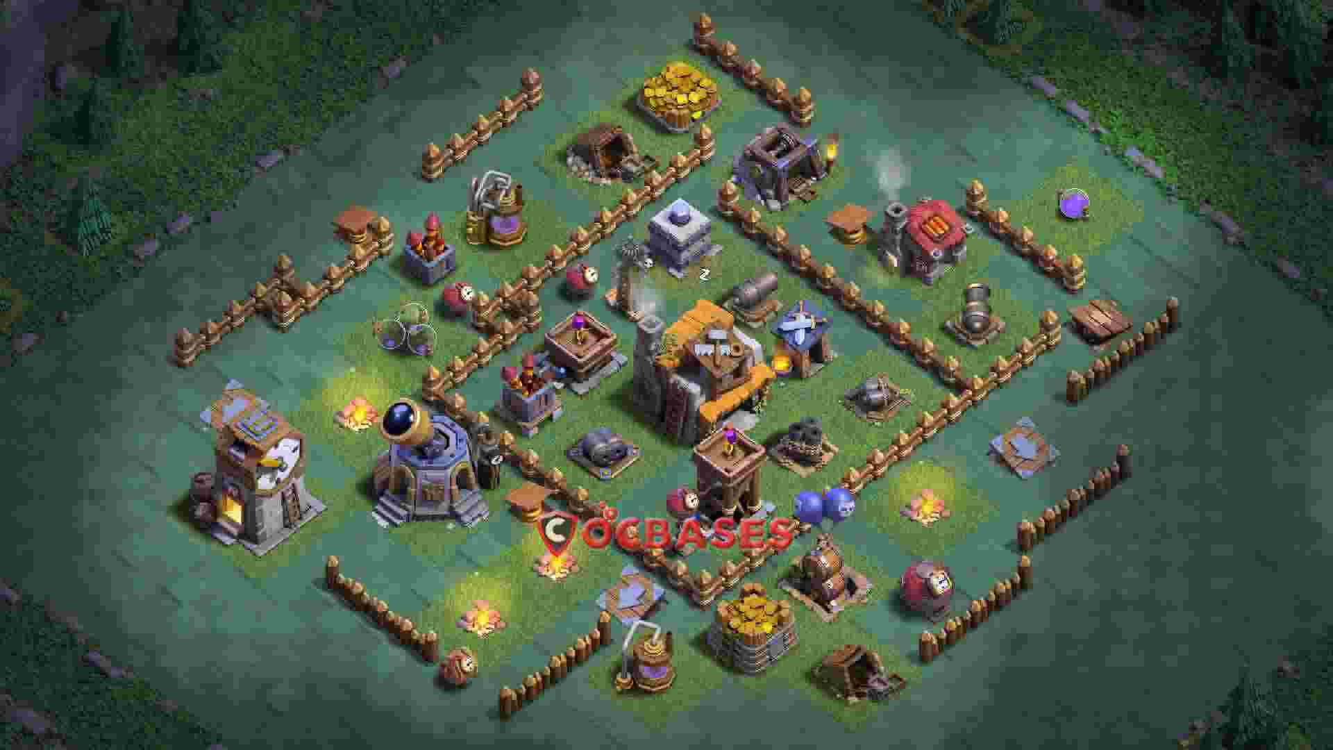 Builder Hall 5 Base – Layout id: hou5z base layout