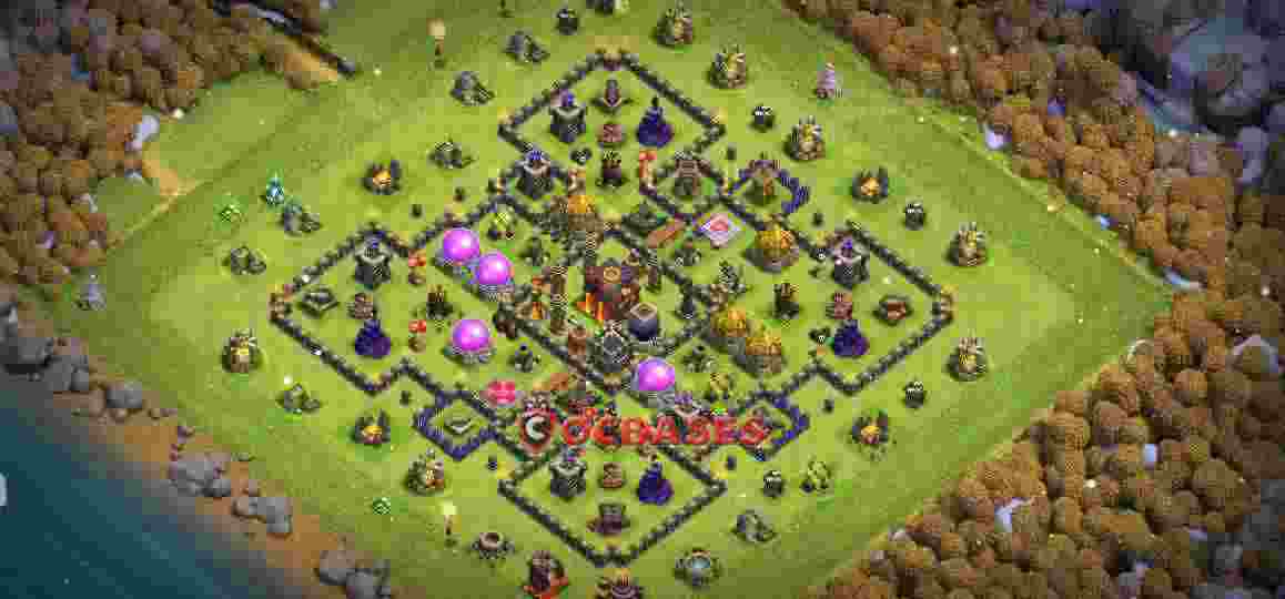 Town Hall 10 Base – Layout id: wukew base layout