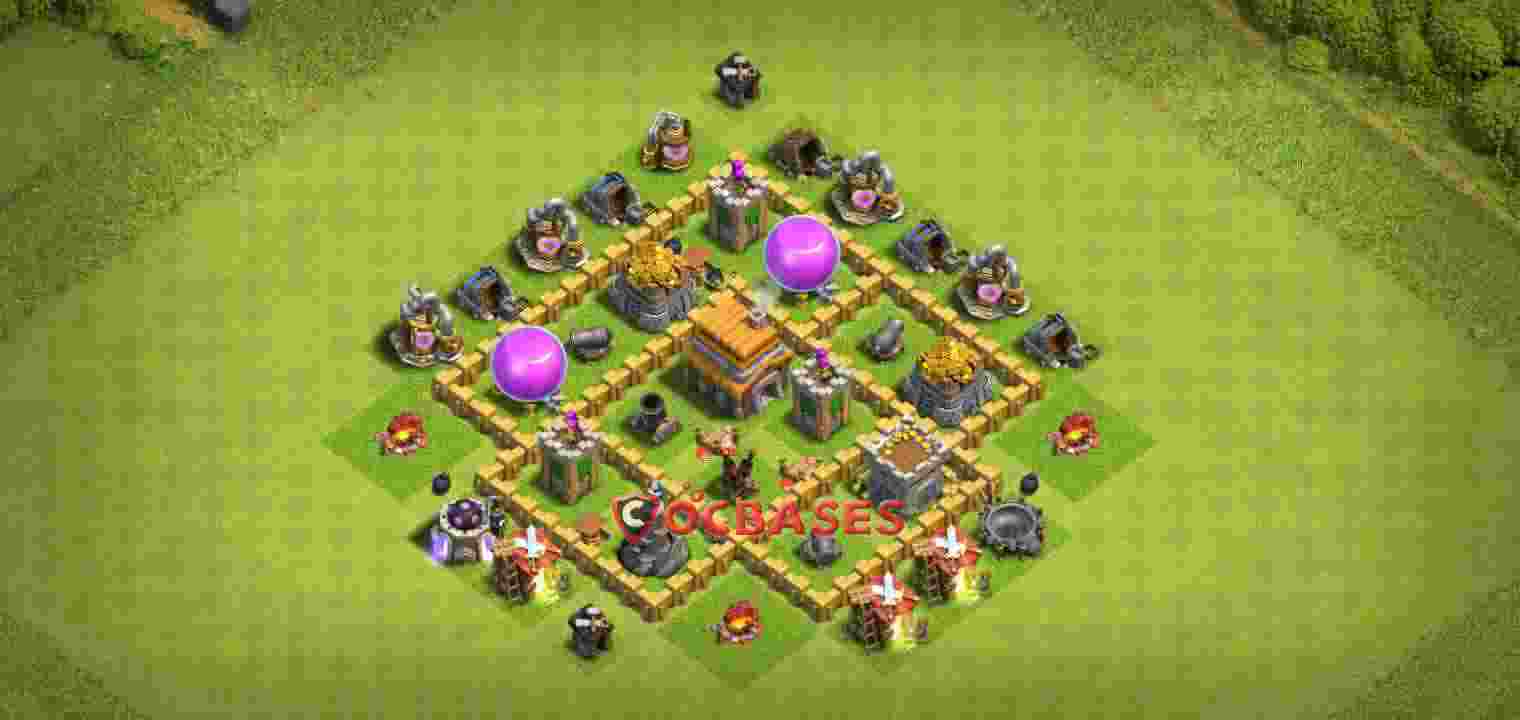 Town Hall 5 Base – Layout id: 5il3k base layout