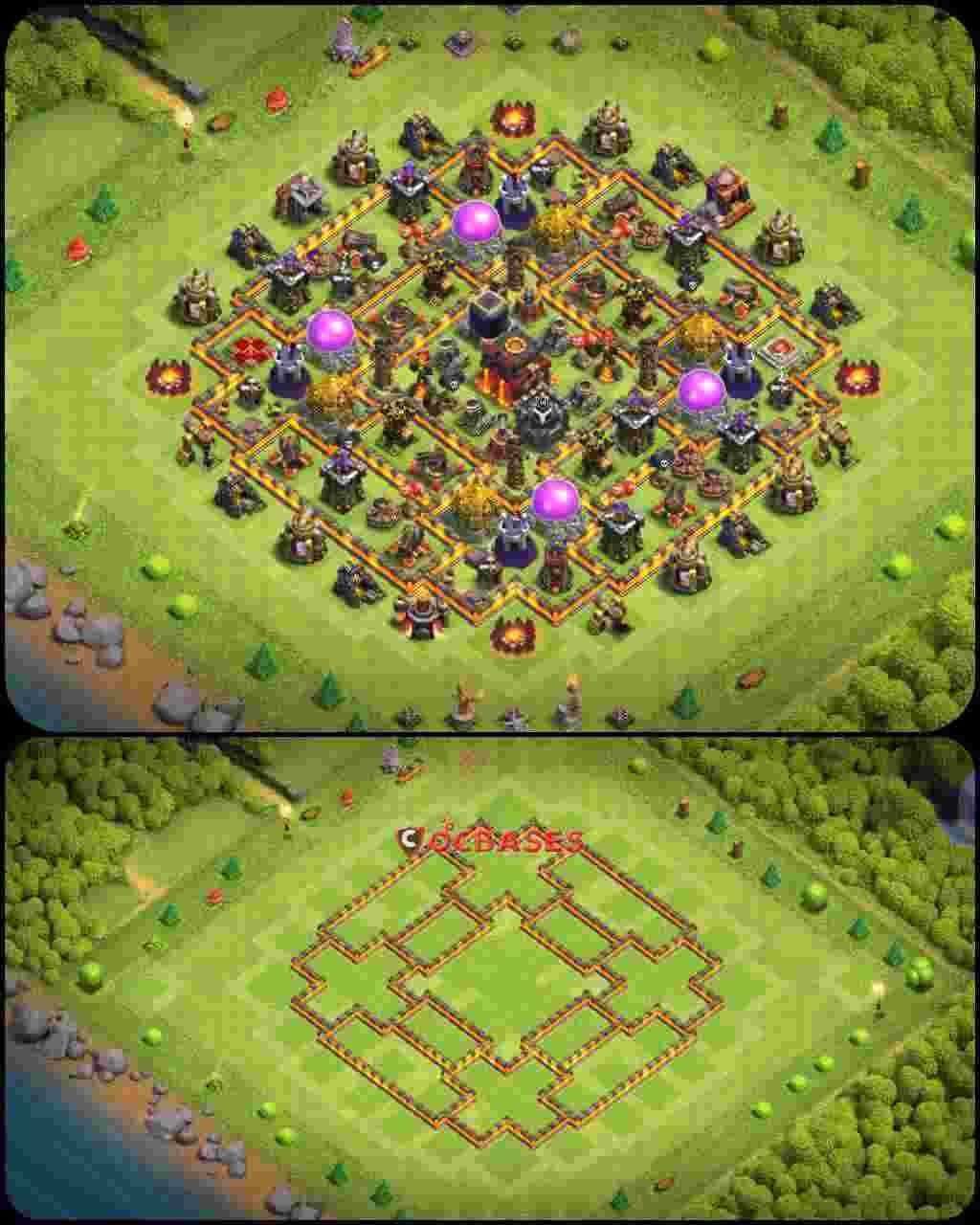 Town Hall 10 Base – Layout id: yithi base layout