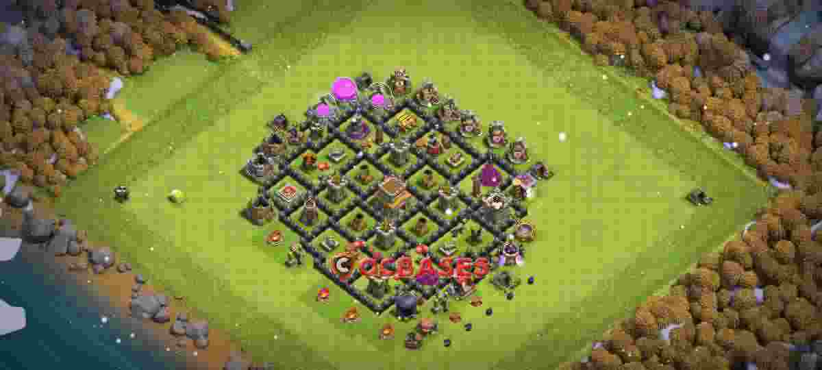 Town Hall 8 Base – Layout id: seizo base layout