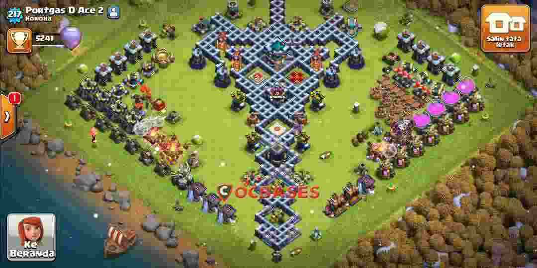 Town Hall 12 Base – Layout id: zvwbi base layout