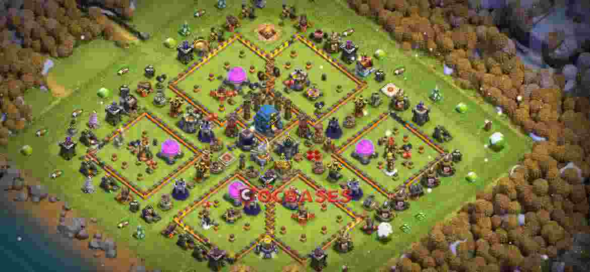 Town Hall 12 Base – Layout id: pg8wm base layout