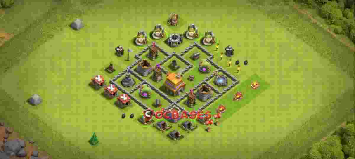 Town Hall 5 Base – Layout id: kiosj base layout
