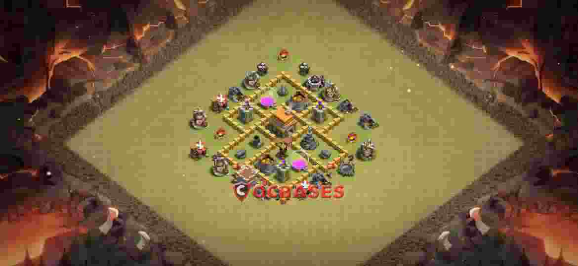 Town Hall 5 Base – Layout id: w030w base layout