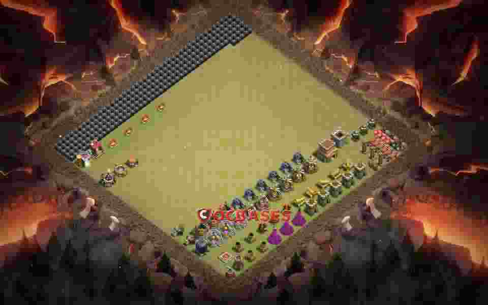 Town Hall 8 Base – Layout id: 5a1o5 base layout