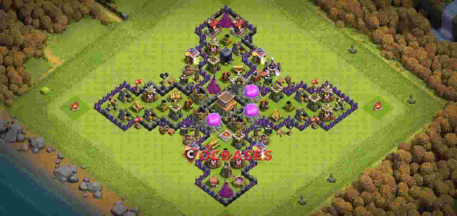 Town Hall 8 Base – Layout id: iz7s3 base layout