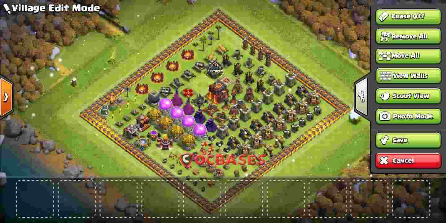 Town Hall 10 Base – Layout id: bu3ah base layout