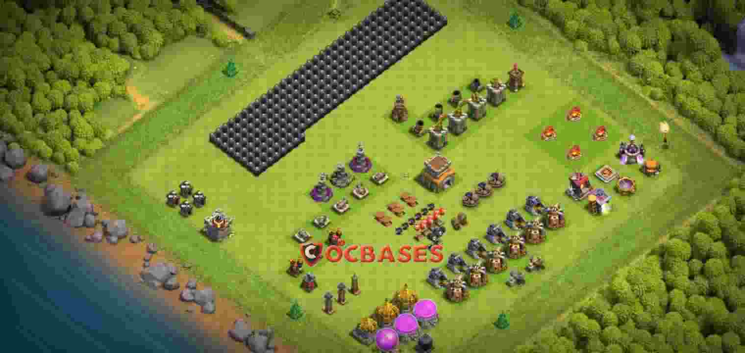 Town Hall 8 Base – Layout id: 9fjn3 base layout