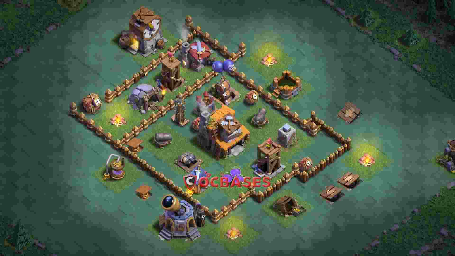 Builder Hall 4 Base – Layout id: wk7nr base layout