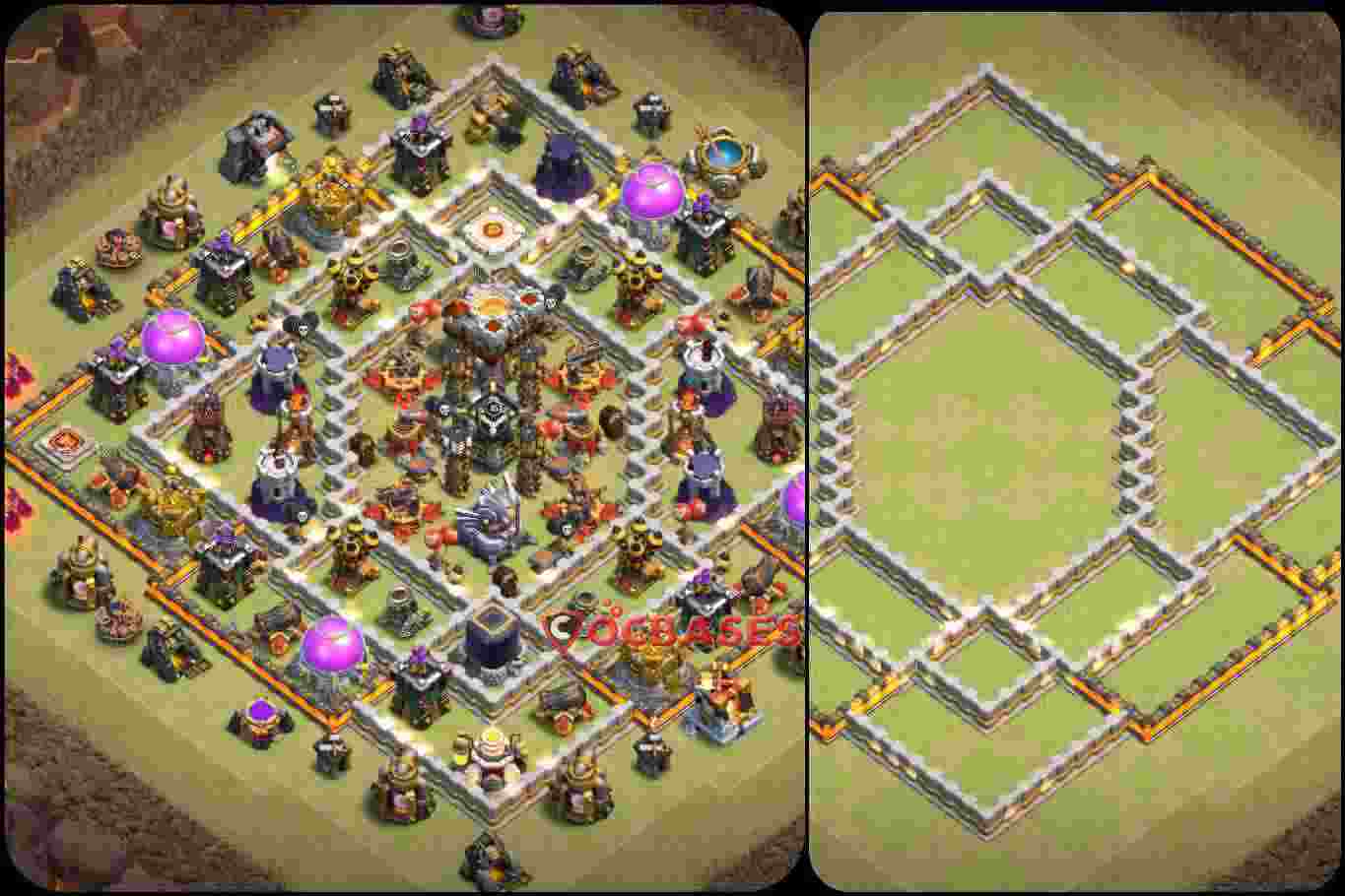 Town Hall 11 Base – Layout id: 0d5aq base layout