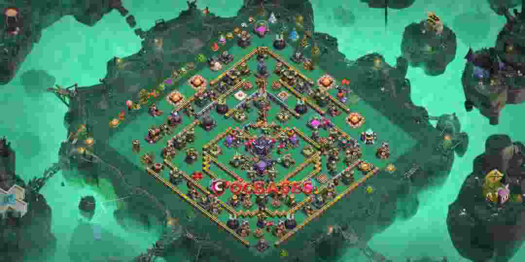 Town Hall 15 Base – Layout id: c41j6 base layout