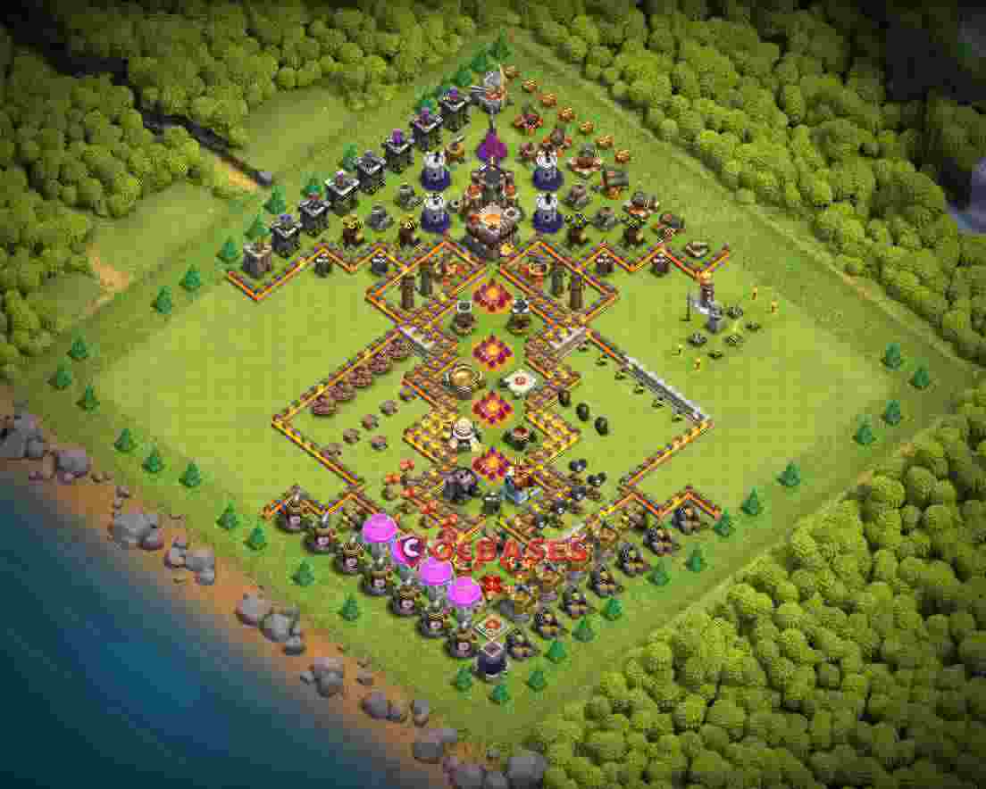 Town Hall 11 Base – Layout id: r4ss7 base layout