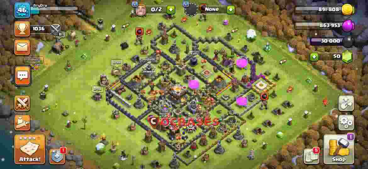 Town Hall 11 Base – Layout id: tuy72 base layout