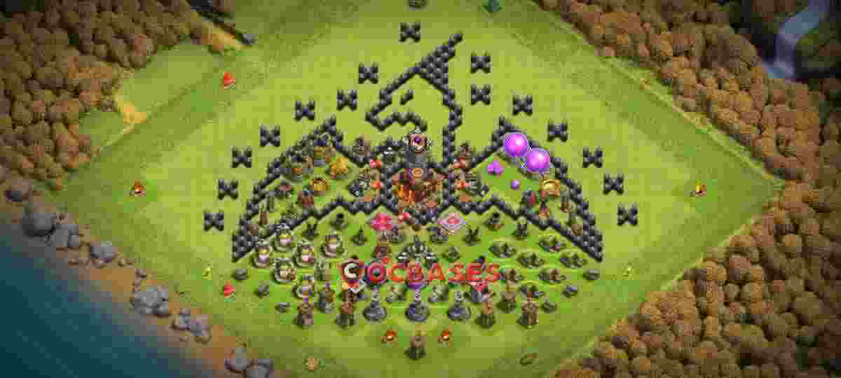 Town Hall 10 Base – Layout id: vuhej base layout