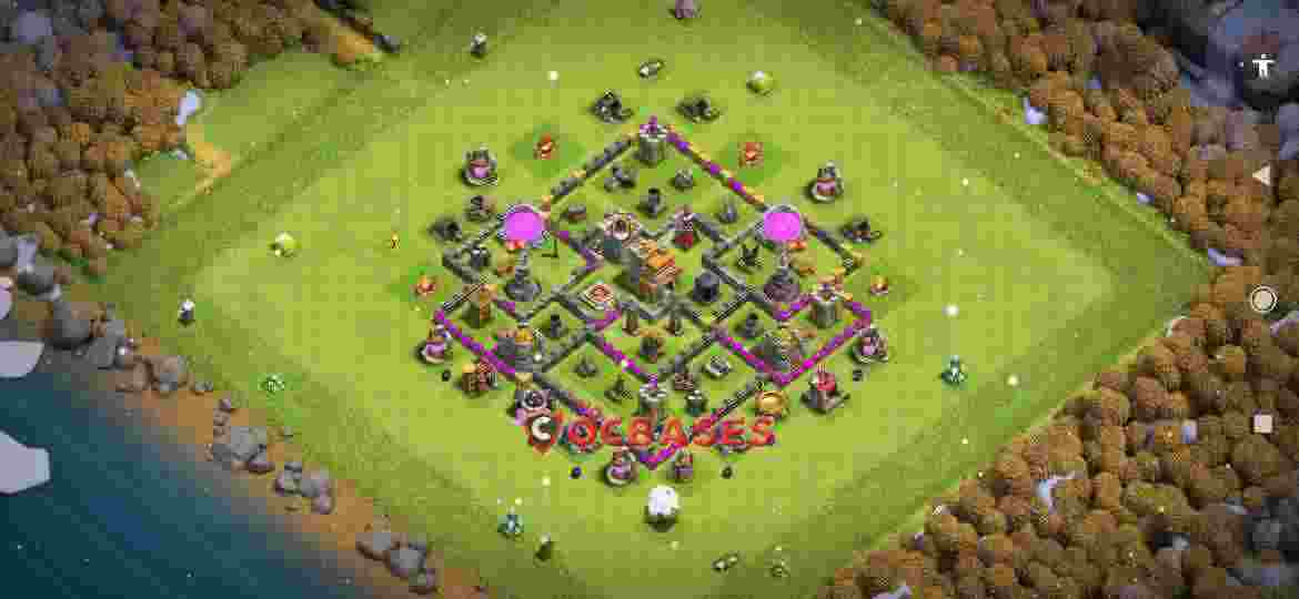 Town Hall 7 Base – Layout id: lgq42 base layout