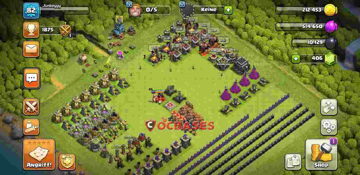Town Hall 9 Base – Layout id: k269c base layout