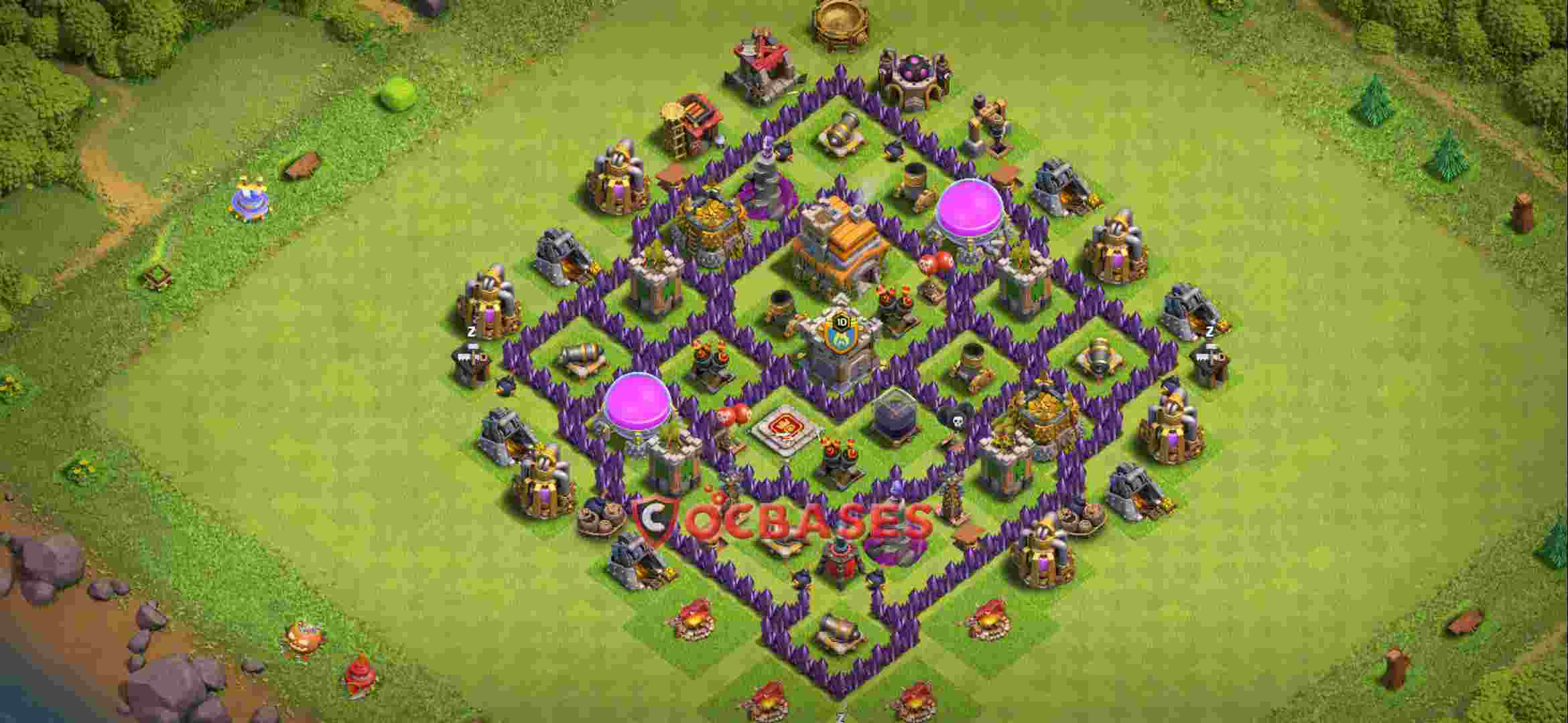 Town Hall 7 Base – Layout id: bkodh base layout