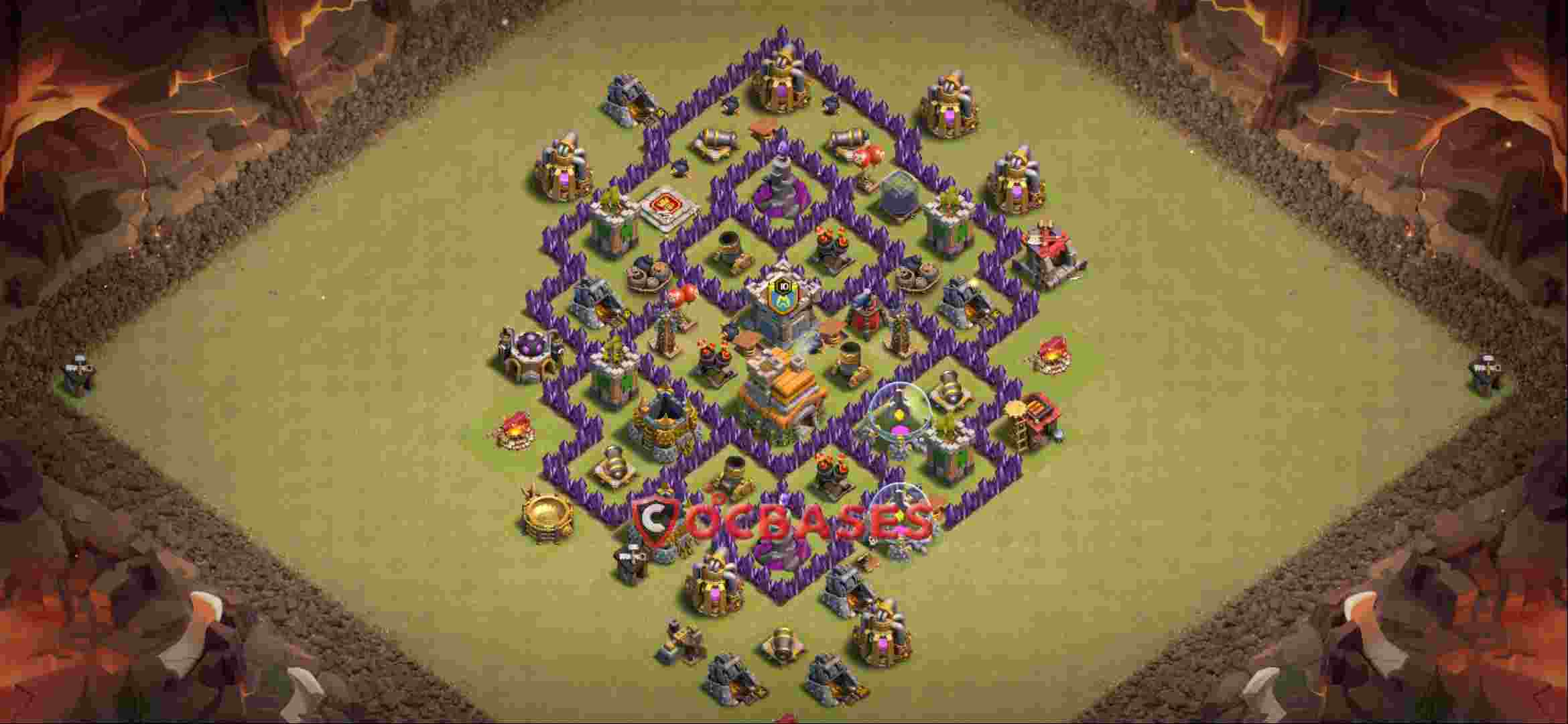 Town Hall 7 Base -war – Layout id: 04nmd base layout