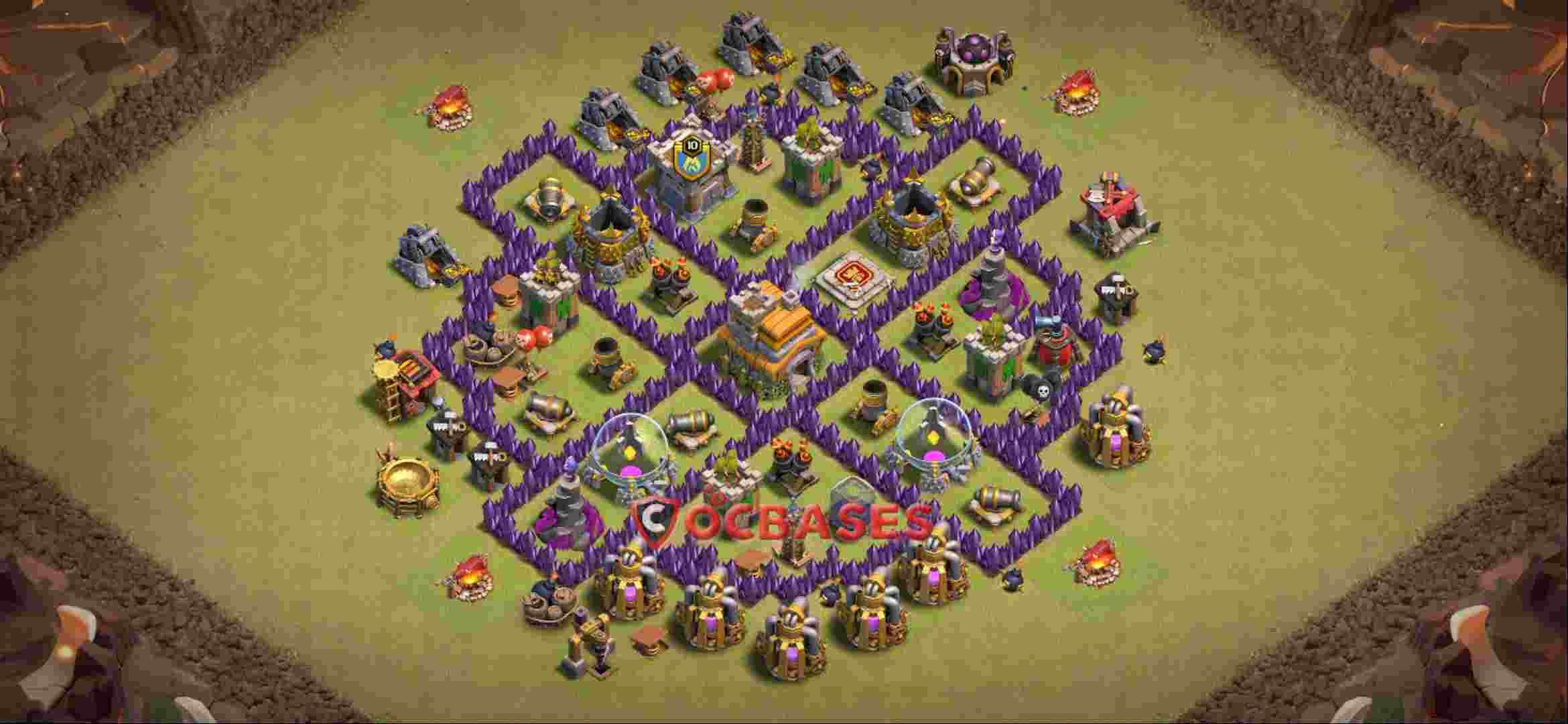 Town Hall 7 Base -war – Layout id: 69urq base layout