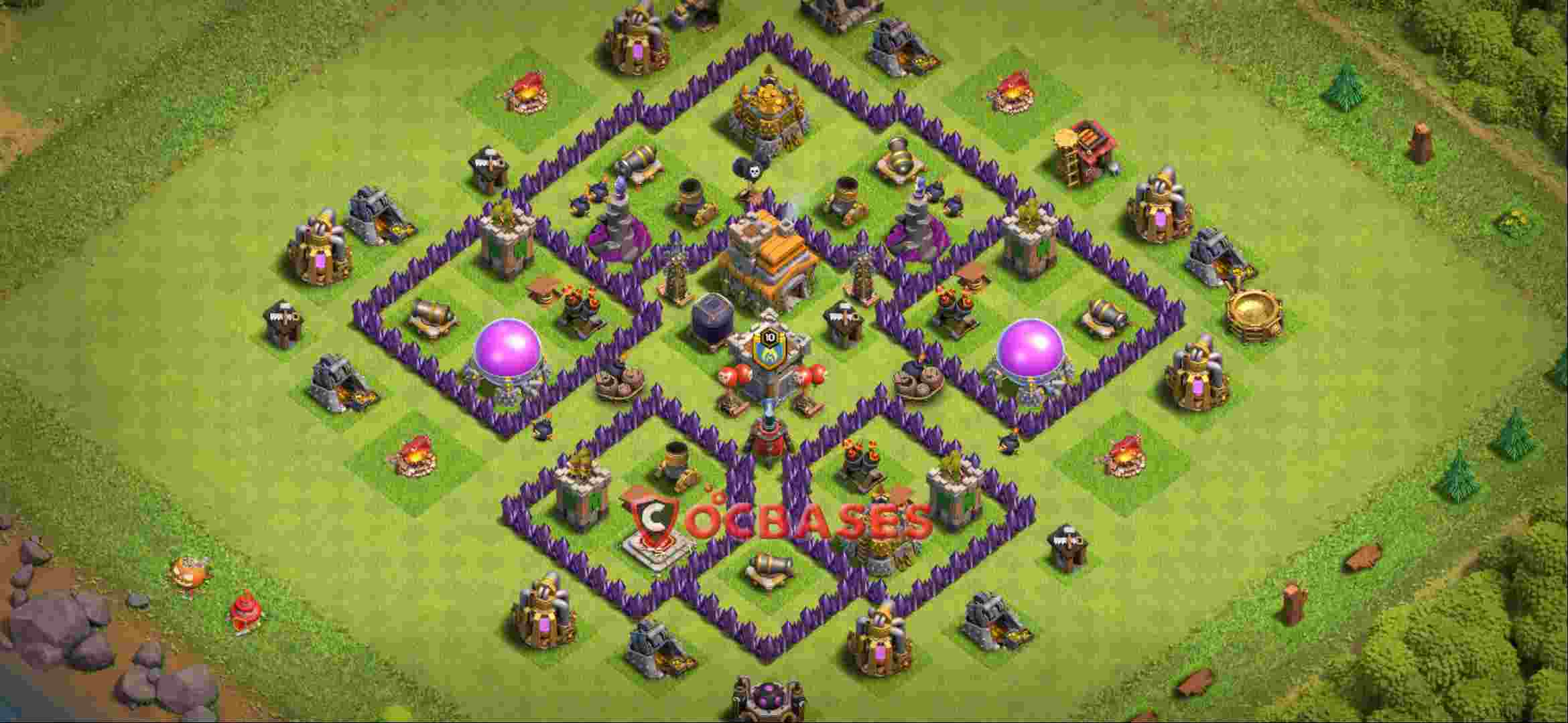 Town Hall 7 Base -farming – Layout id: ef3tx base layout