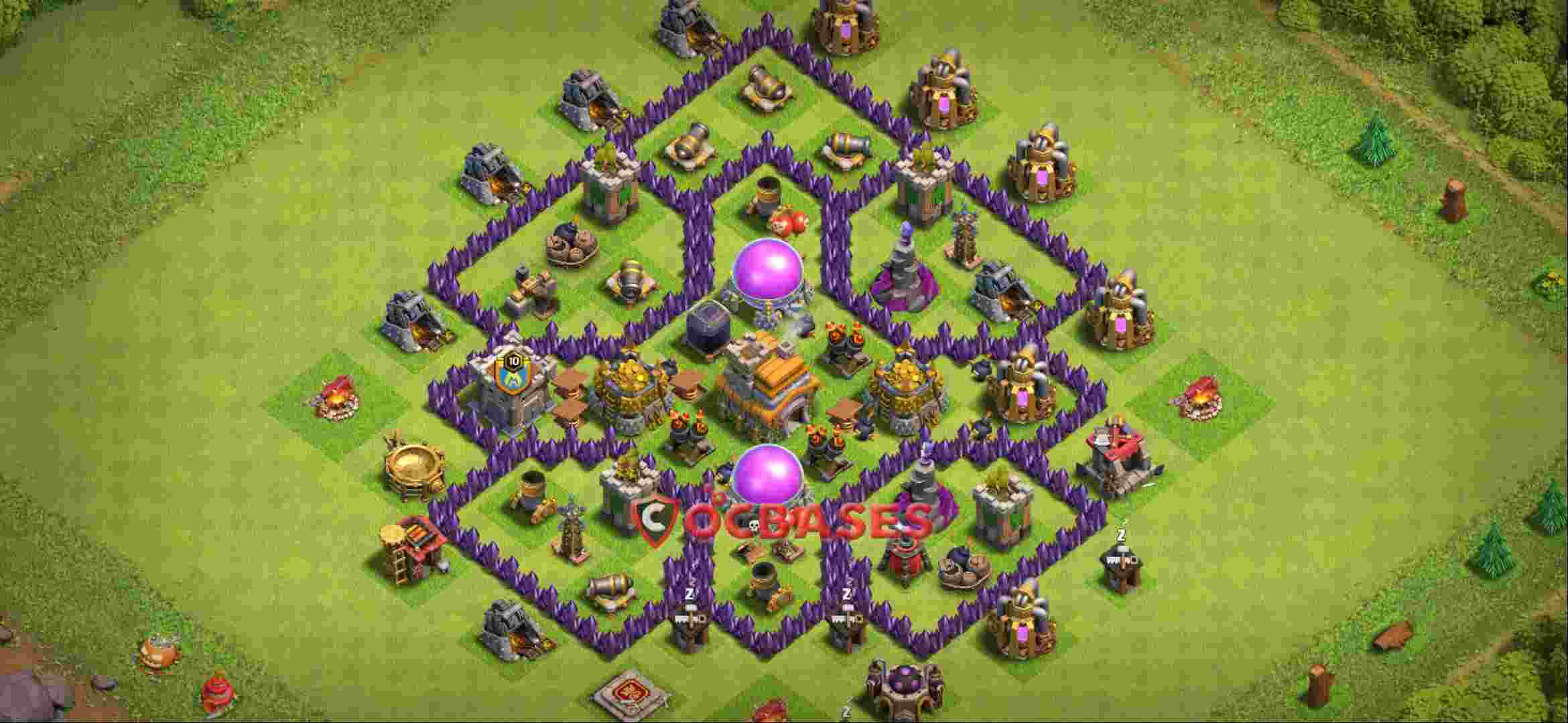 Town Hall 7 Base -farming – Layout id: w6s86 base layout