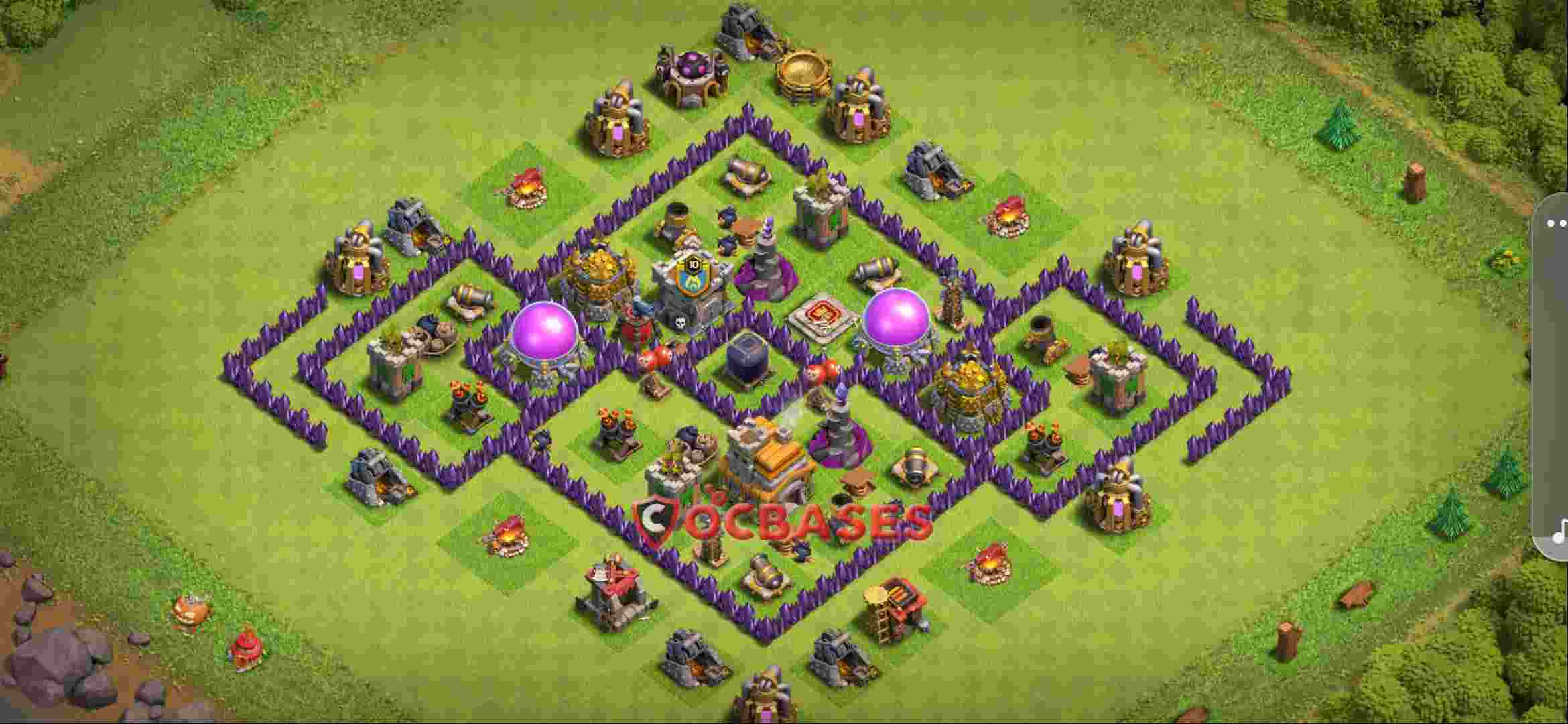 Town Hall 7 Base -farming – Layout id: 5pa02 base layout