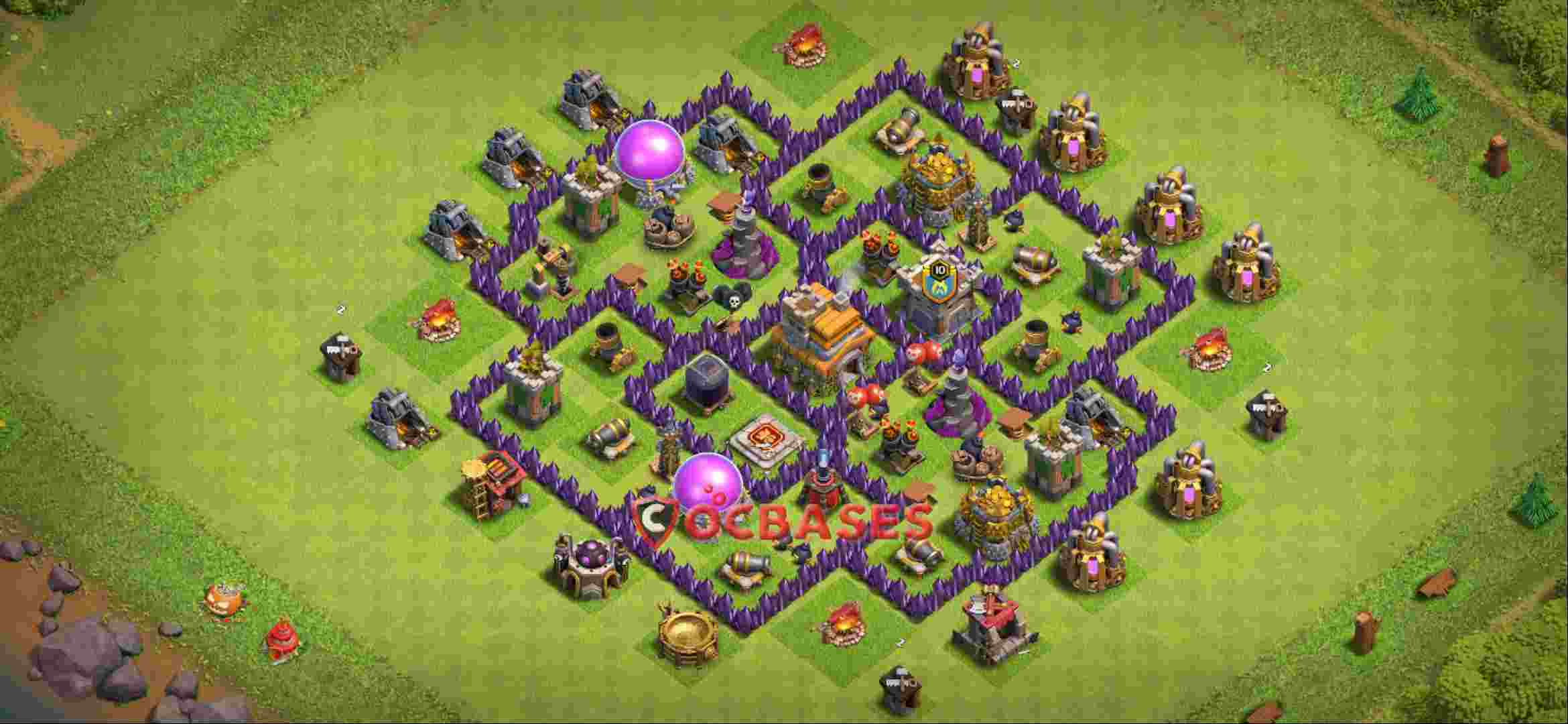 Town Hall 7 Base -farming – Layout id: z1p3g base layout