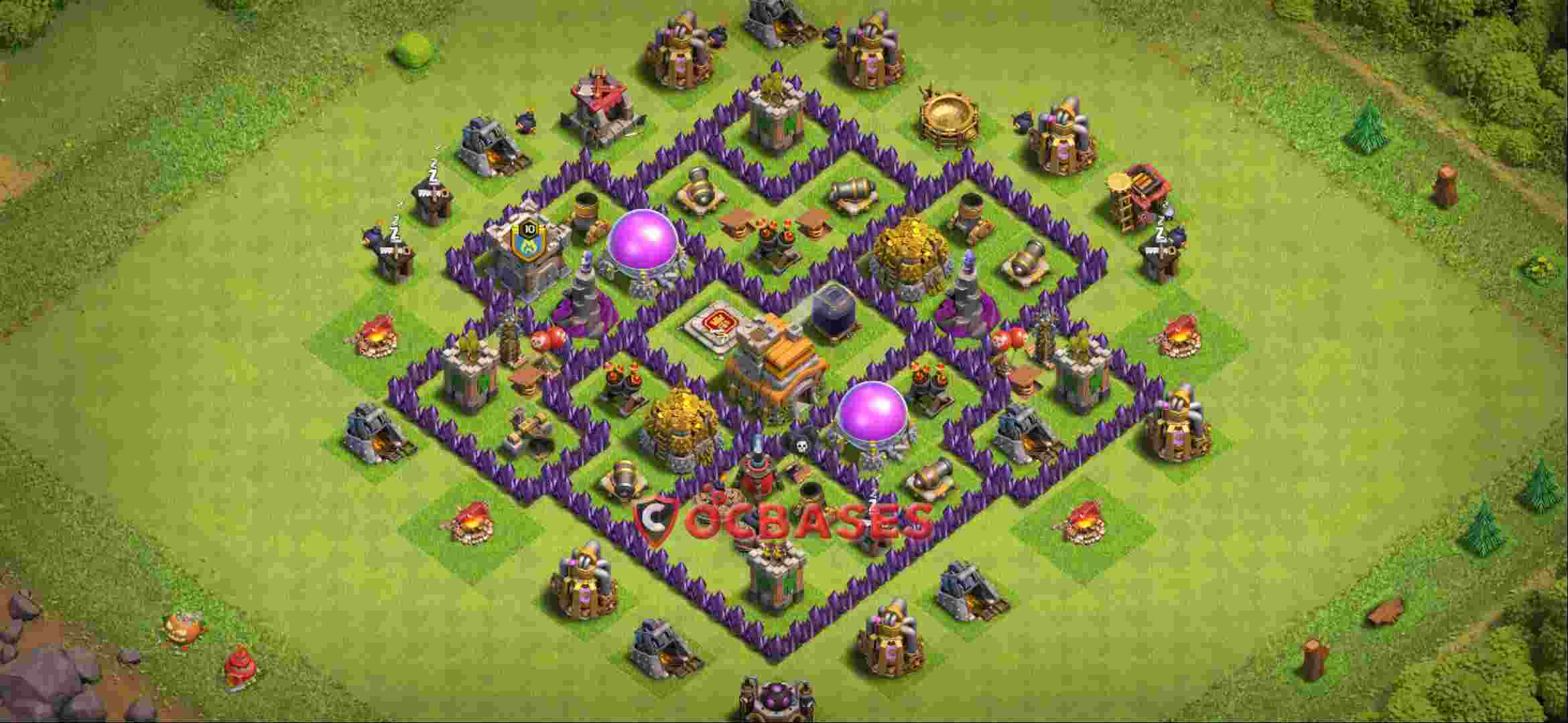 Town Hall 7 Base -farming – Layout id: p94m3 base layout