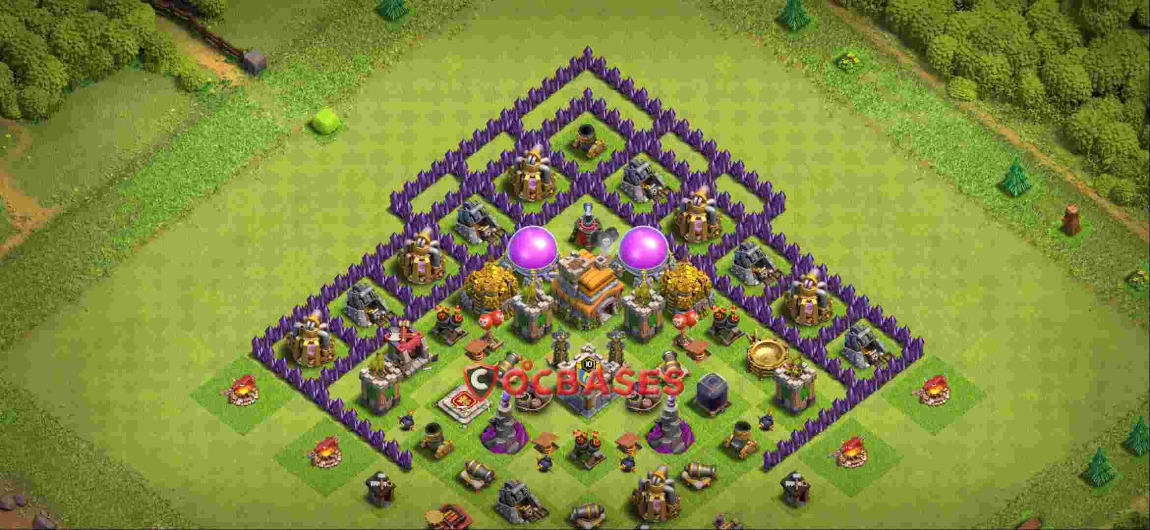 Town Hall 7 Base -farming – Layout id: mcsuq base layout