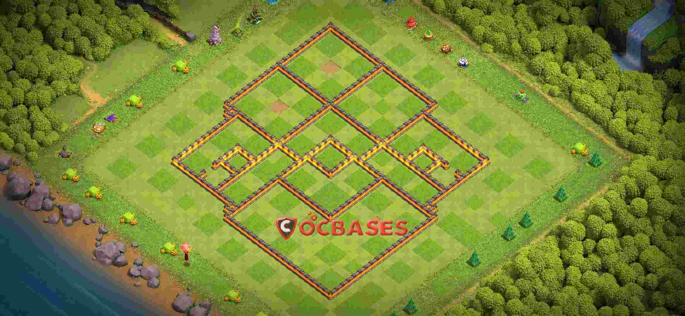 Town Hall 10 Base -fun – Layout id: xpsa1 base layout, image 2