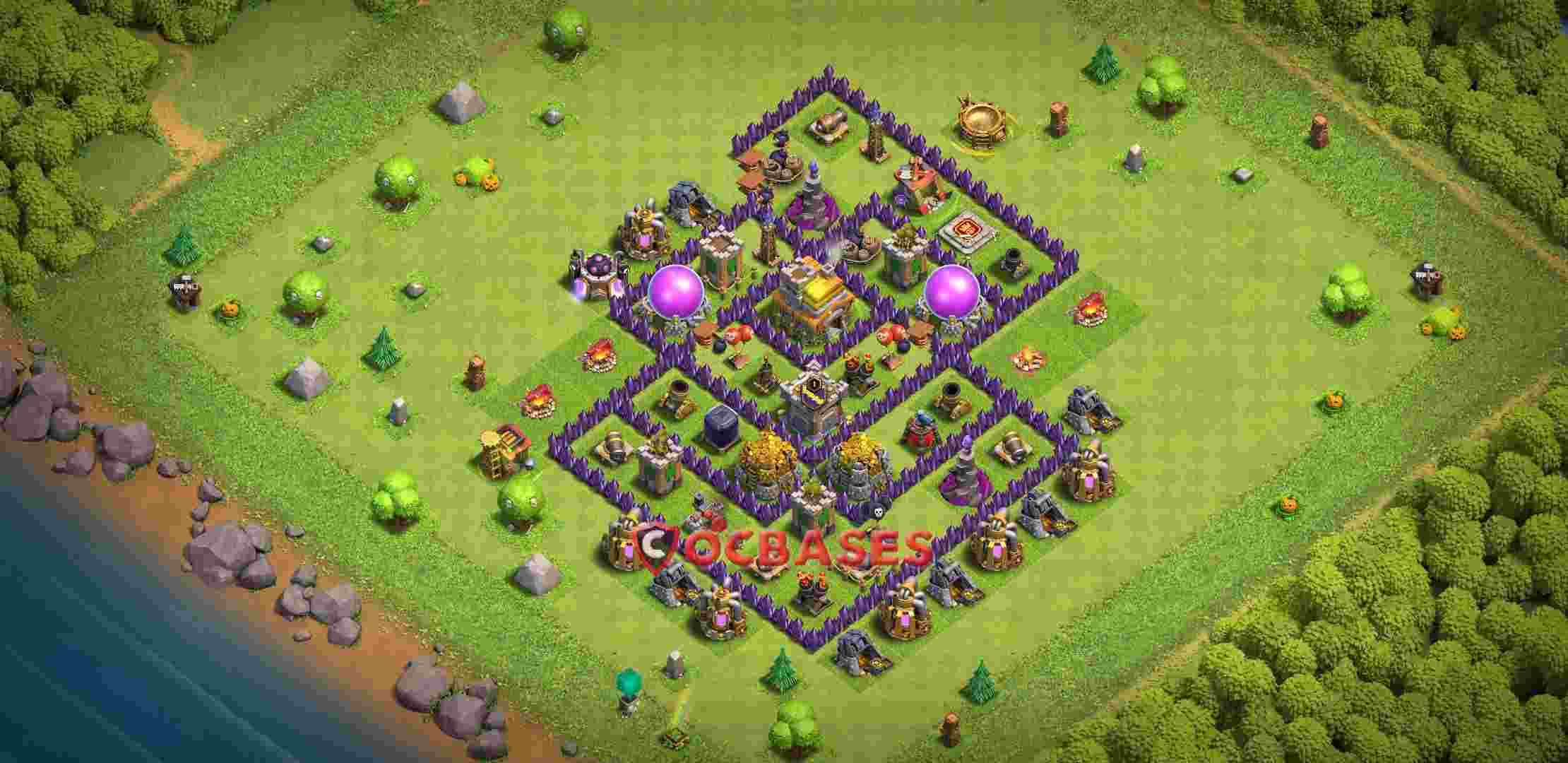 Town Hall 7 Base -fun – Layout id: ny31s base layout
