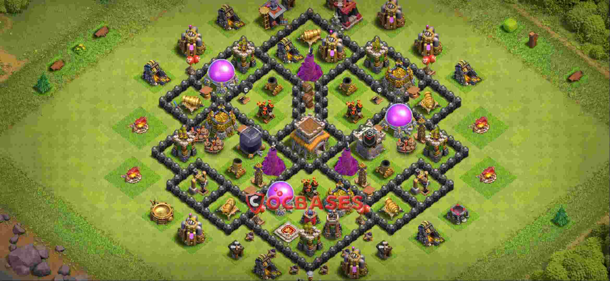 Town Hall 8 Base -farming – Layout id: tl5t6 base layout