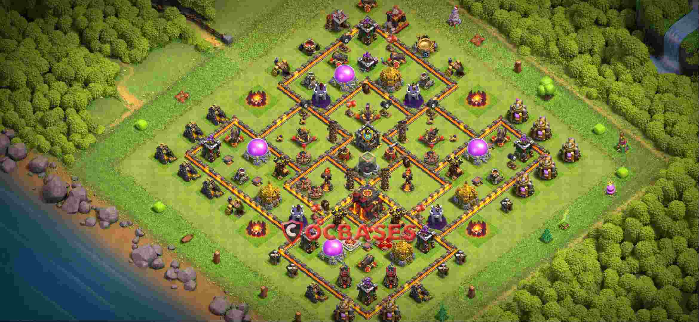 Town Hall 10 Base -farming – Layout id: 9tpgq base layout