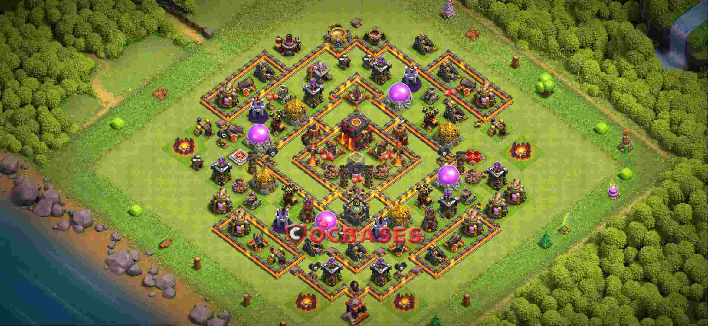 Town Hall 10 Base -farming – Layout id: msm5z base layout