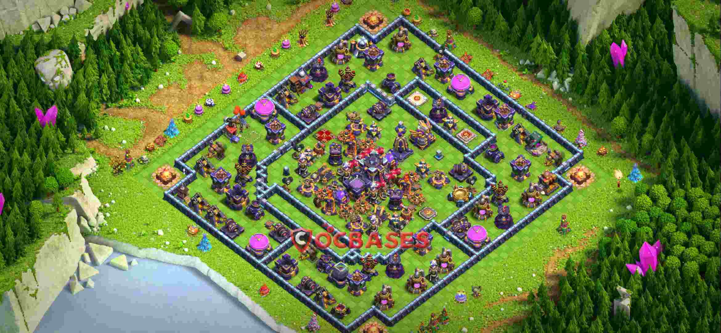 Town Hall 15 Base – Layout id: wy44v base layout