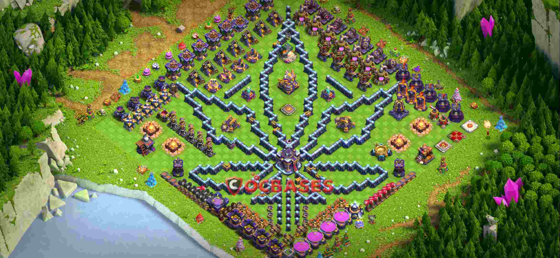 Town Hall 15 Base – Layout id: w79zi base layout