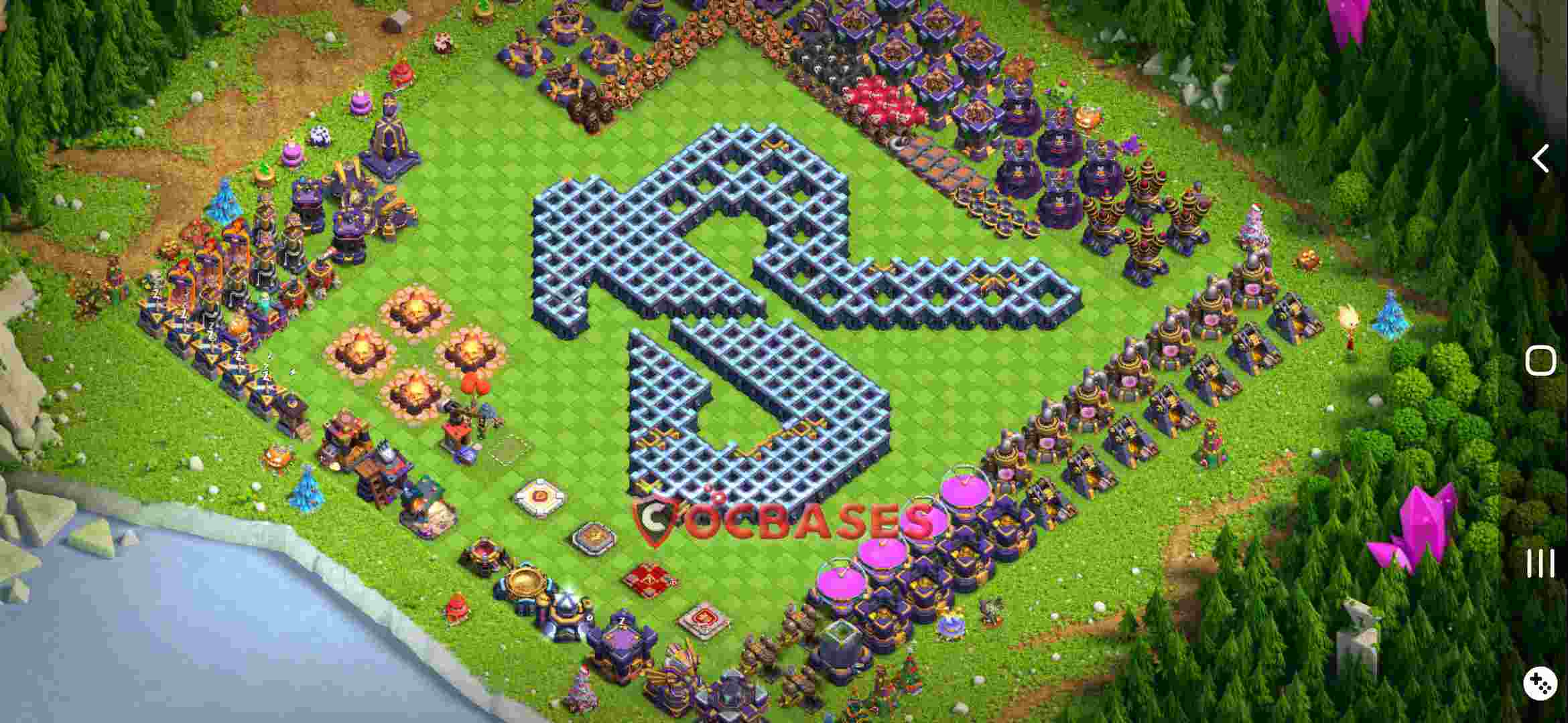 Town Hall 15 Base – Layout id: vh04o base layout