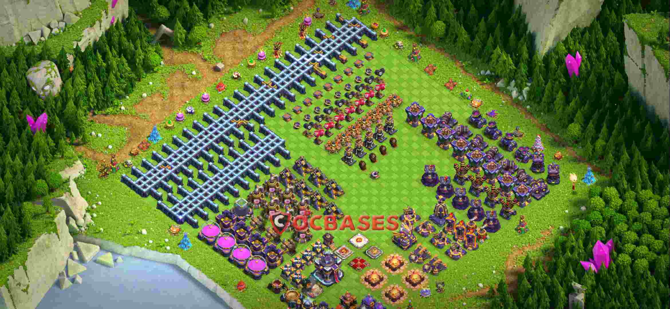 Town Hall 15 Base – Layout id: z4mdx base layout