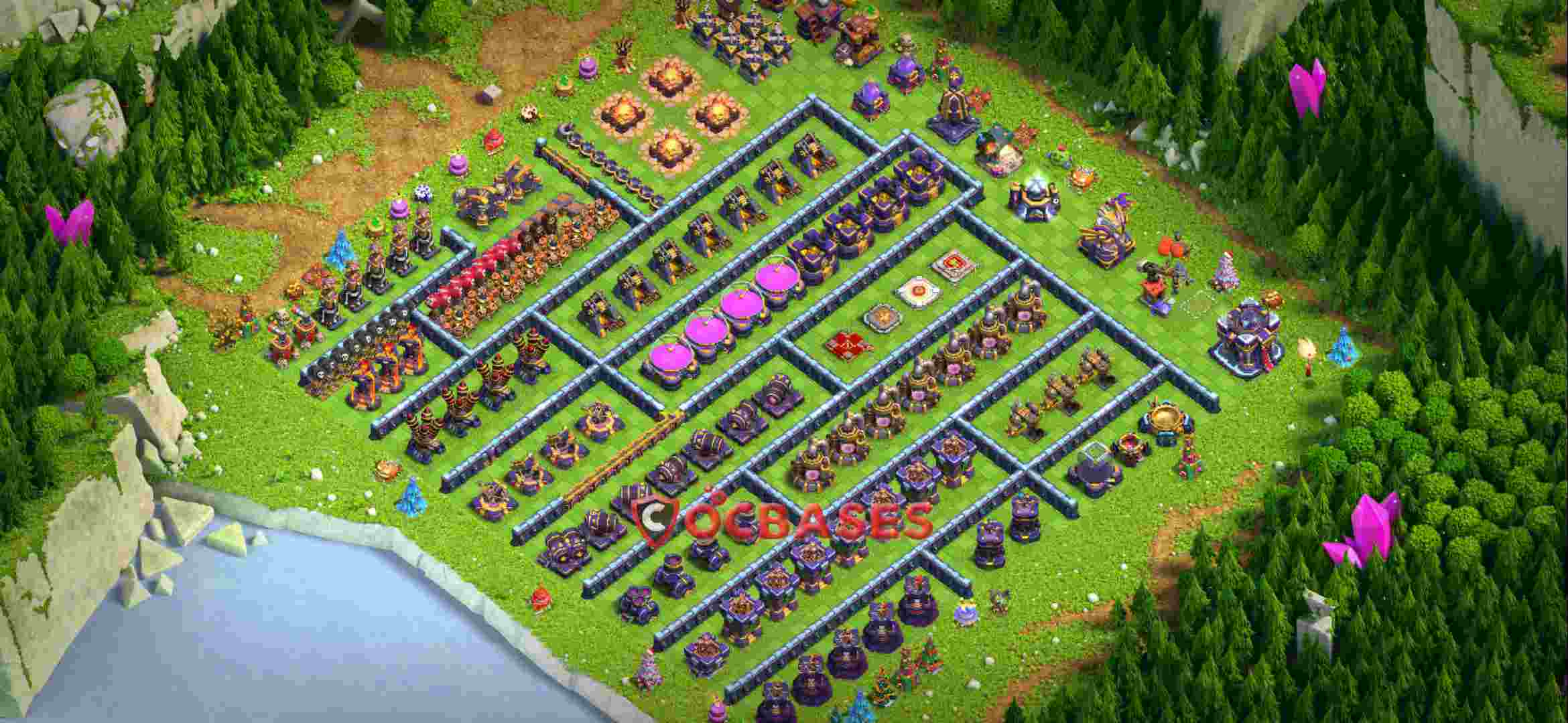 Town Hall 15 Base – Layout id: zoqfo base layout