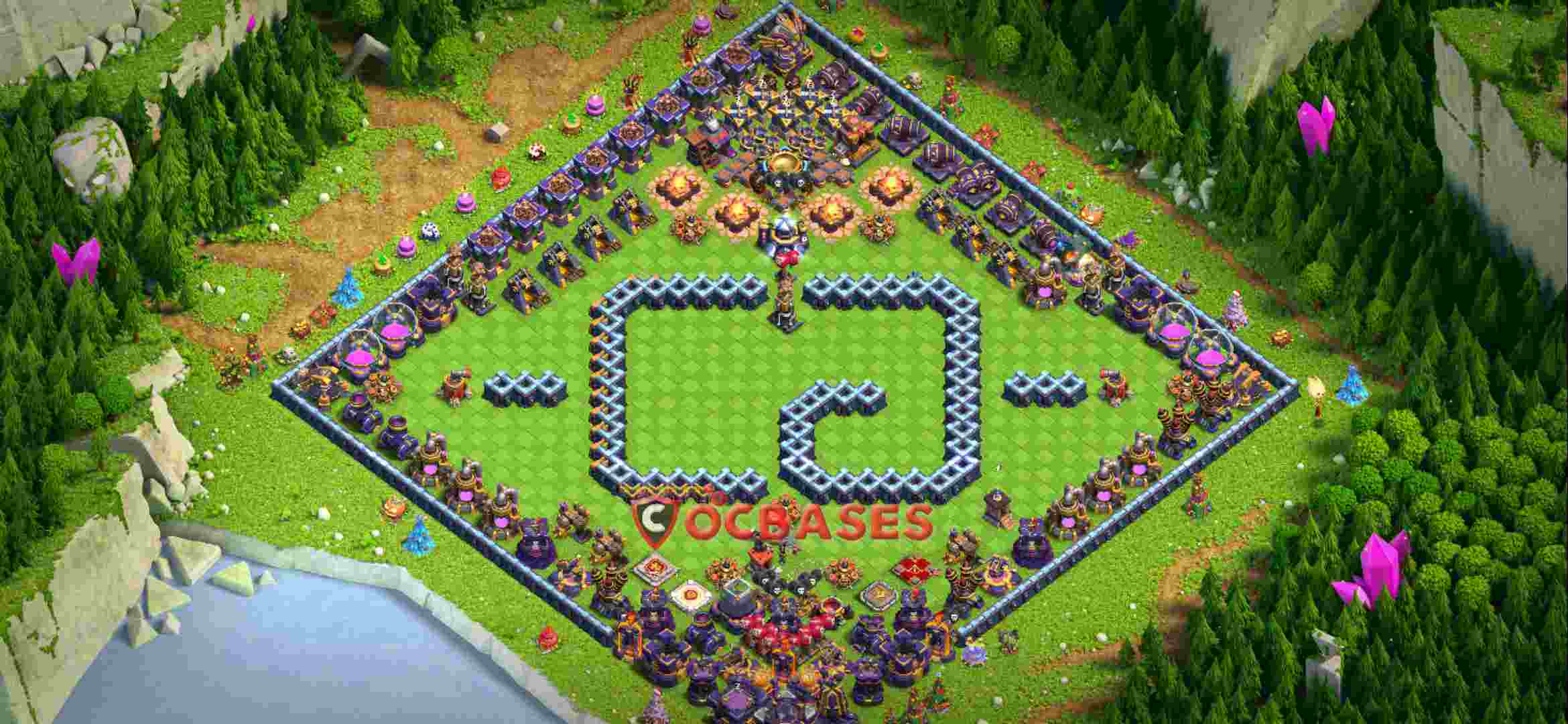 Town Hall 15 Base – Layout id: e2qpq base layout