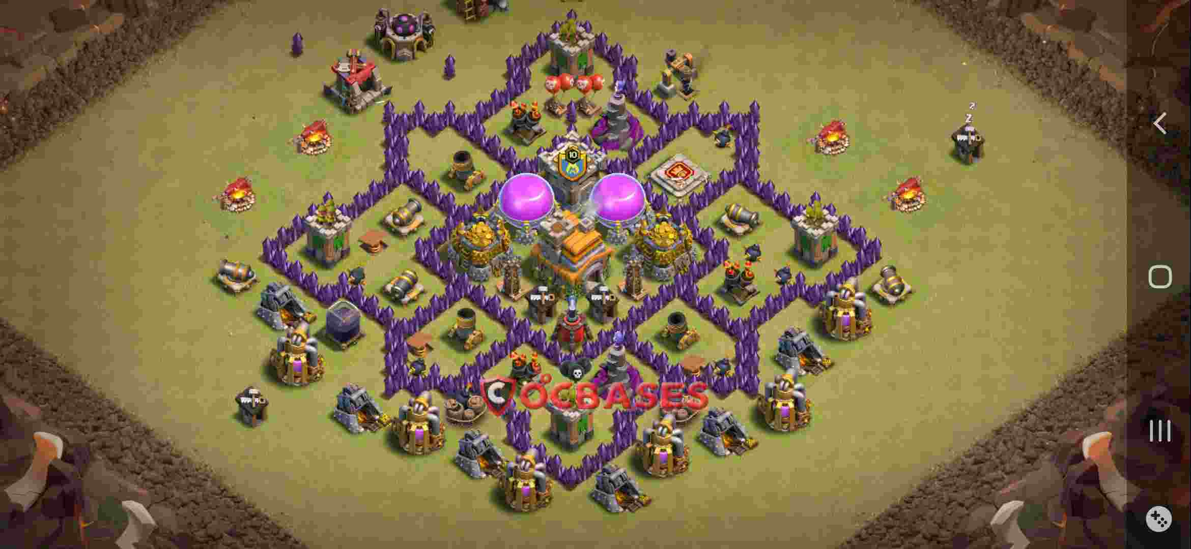 Town Hall 7 Base – Layout id: ocpgn base layout