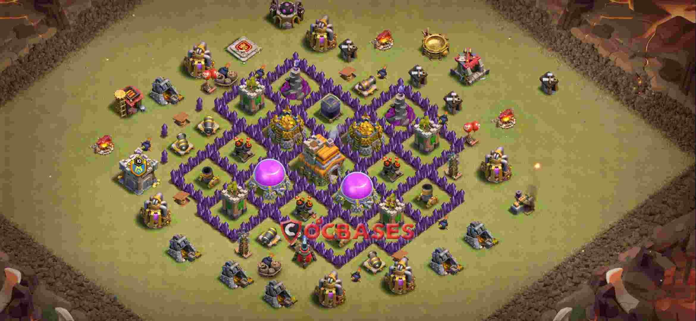 Town Hall 7 Base – Layout id: xurho base layout