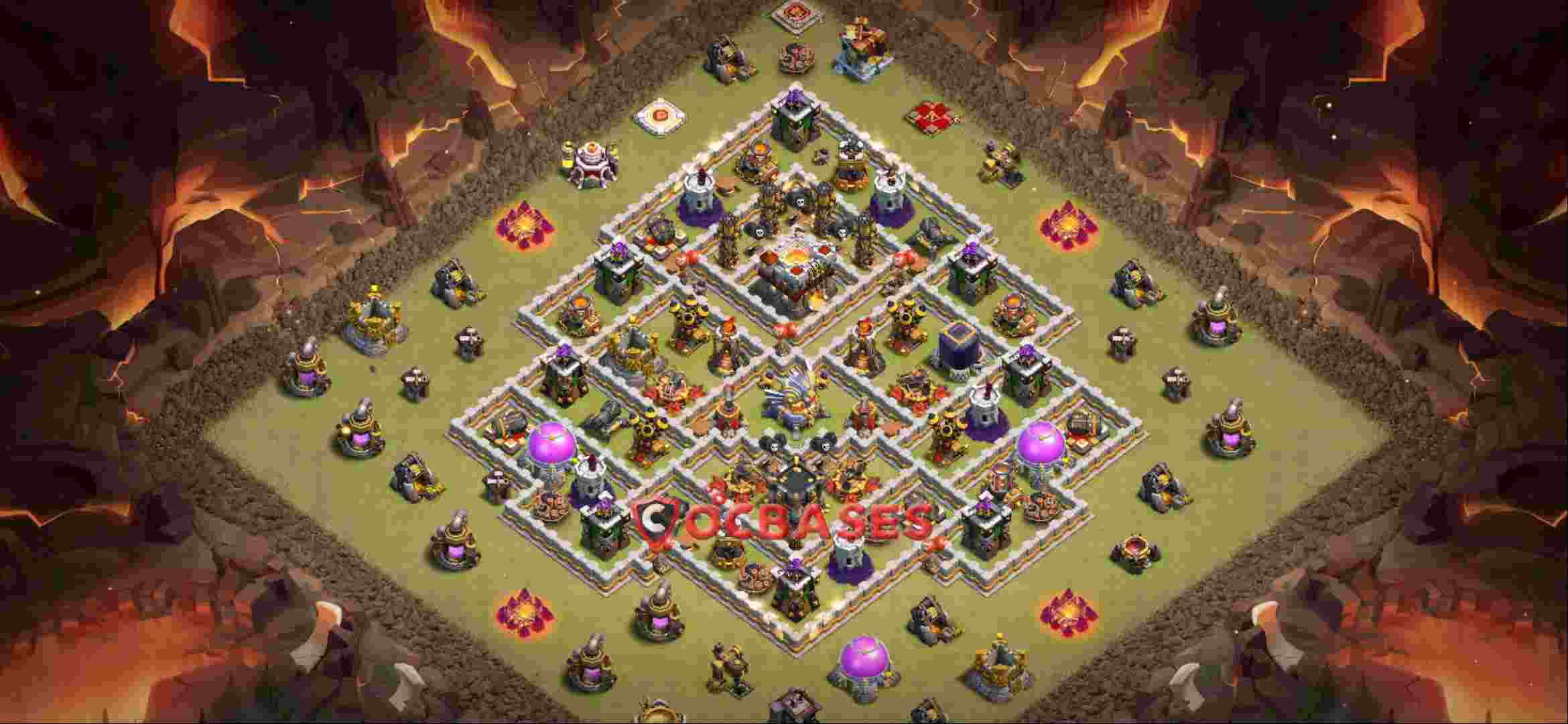 Town Hall 11 Base – Layout id: ib3wp base layout