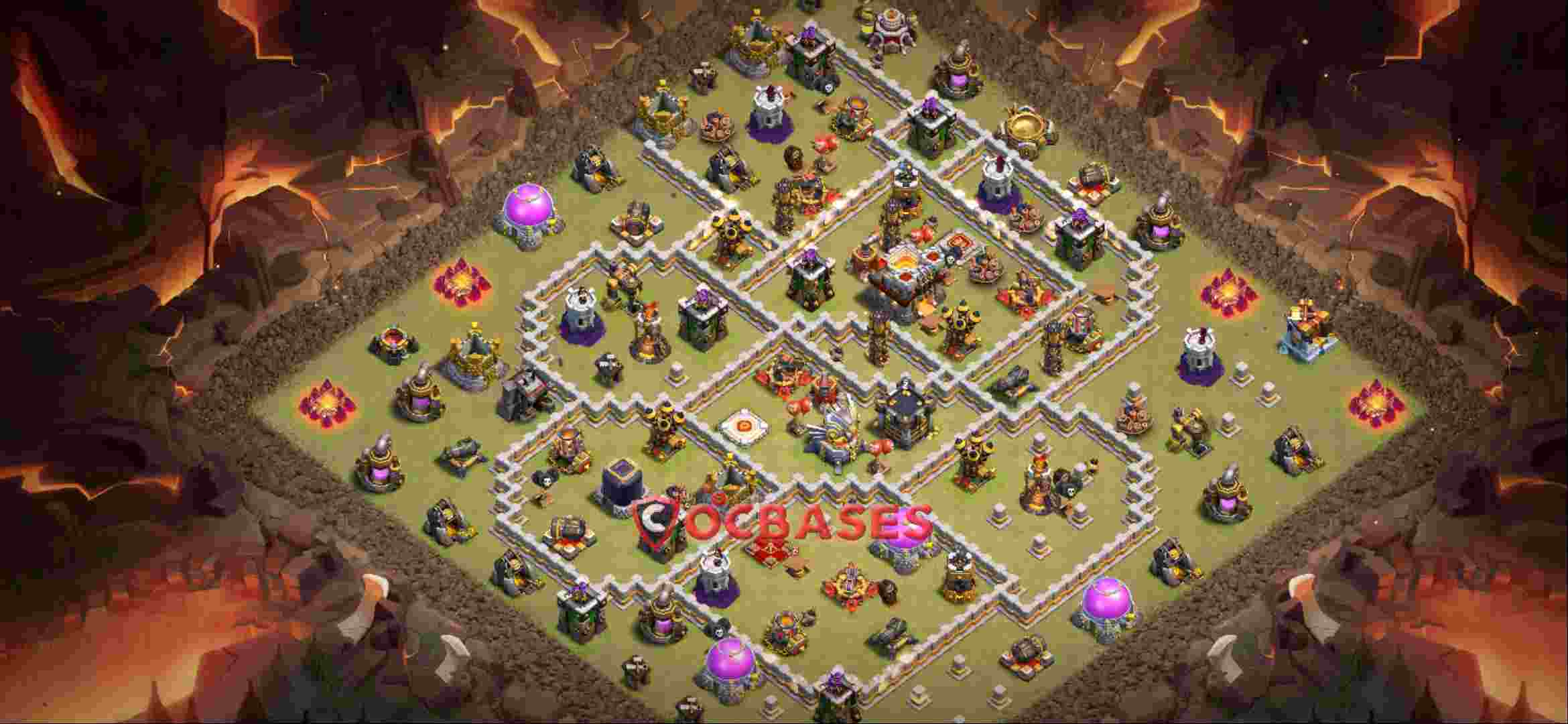 Town Hall 11 Base – Layout id: ztvhd base layout